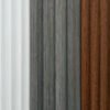 Oak Full Wrapped Acoustic Wall Panel – Strip Natural Design - Image 2