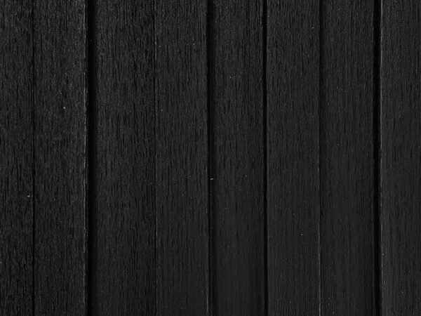 Black Long Strip Oak Full-Wrapped Acoustic Wall Panel – Premium Acoustic Solution