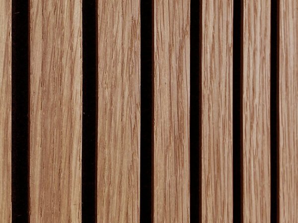 Oak Veneer Slat Acoustic Wall Panel - Image 2