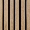 Oak slat acoasic wall panel- oak veneer 3 sides full wrapped