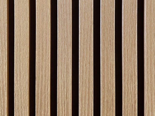 Oak slat acoasic wall panel- oak veneer 3 sides full wrapped