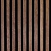 Black Walnut Slat Acoustic Wall Panel