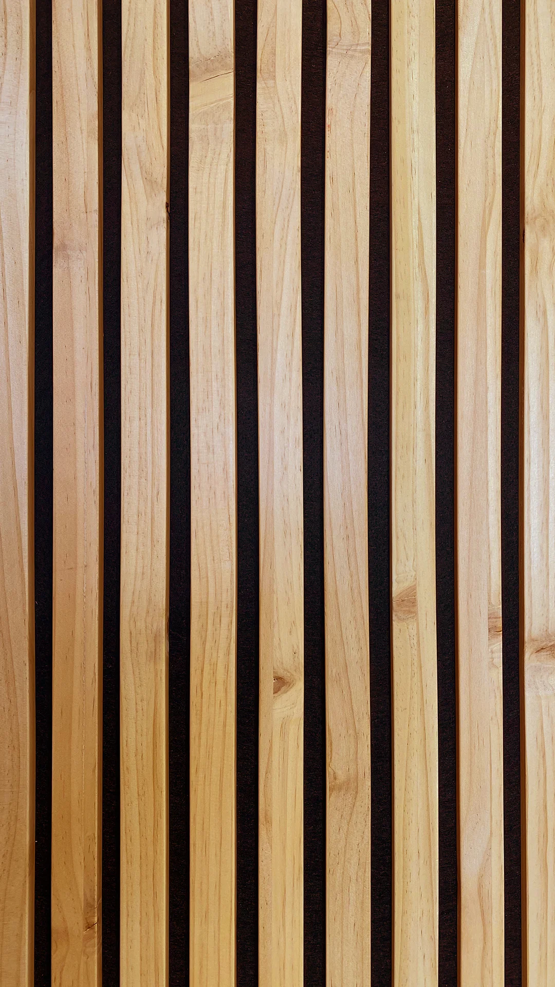 solid pine acoustic wall panel